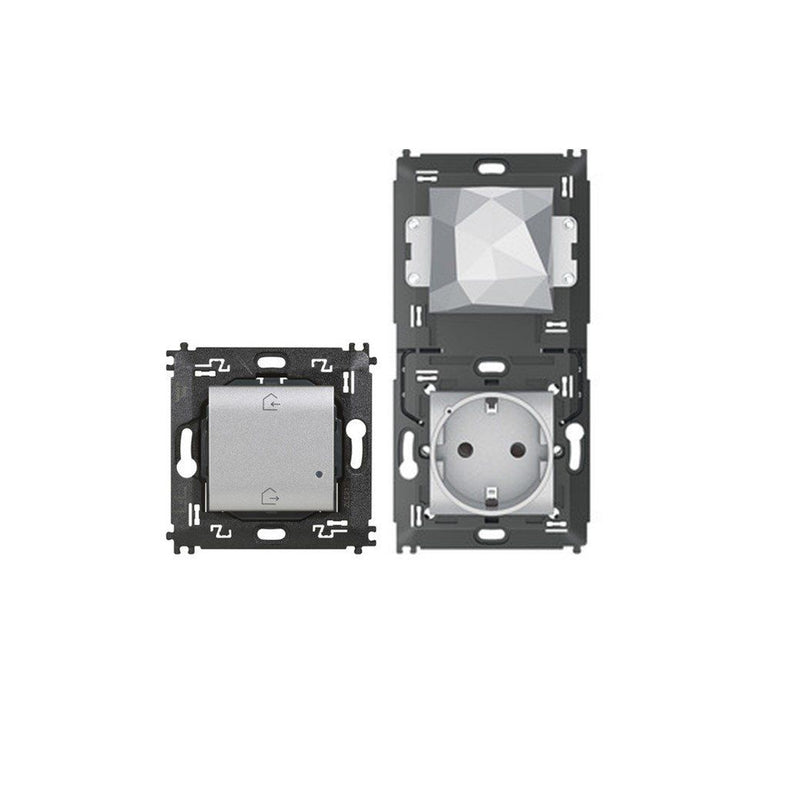 Legrand (BT) - Bussystem-Systemschnittstelle/Medien-Gateway Gateway + Steckdose Bticino NT4501C u. Masterswitch