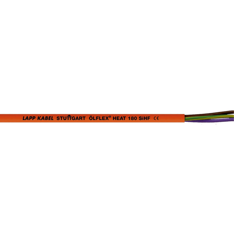 Lapp Kabel&Leitung - Energiekabel < 1 kV, für ortsveränderlichen Einsatz ÖLFLEX HEAT 180 SiHF 2X1,5 0046013/500 − 500 Meter