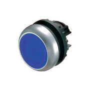 Eaton - Frontelement für Drucktaster Leuchtdrucktaste M22-DL-B flach,blau,blanko