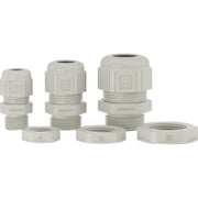 Lapp Zubehör - Kabelverschraubung SKINTOP ST-M 25X1,5 + 53110173 GMP-GL-M LGY 10ST − 10 Stück
