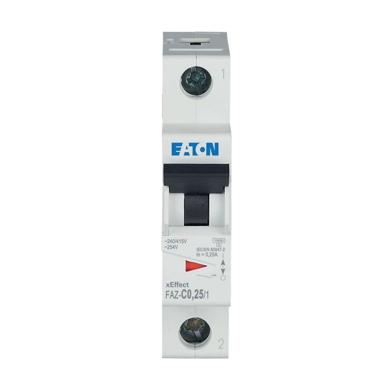 Eaton - Leitungsschutzschalter 1p. FAZ-C0,25/1 0,25A Charakt.: C