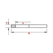 Plica - Dichtring, flach Dichtung 908115232 M32 − 100 Stück