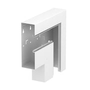 OBO Bettermann - Flachwinkel für Geräteeinbaukanal Flachwinkel GS-AFF70210RW fallend asymmetrisch