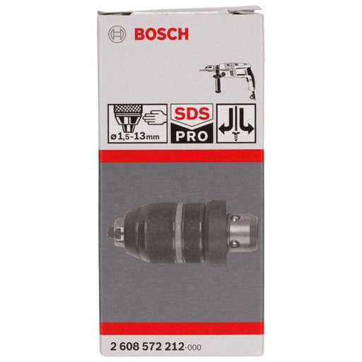 Bosch - Bohrfutter Schnellspannbohrfutter mit 2608572212 Adapter 1,5 bis 13