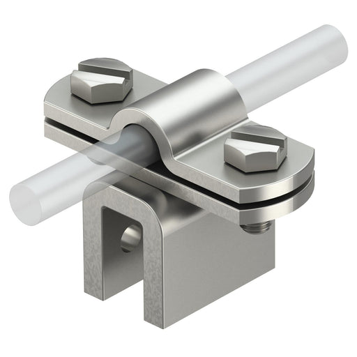 OBO Bettermann - Anschlussklemme für Blitzschutz Falzklemme 270 8-10 VA 8/10mm − 10 Stück