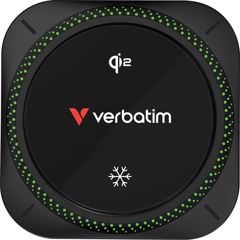 Verbatim - Zubehör/Ersatzteile für Navigationssysteme/Tablets/Mobiltelefone Wireless Charger KFZ 31860 Qi2,Magnetic,CND-01