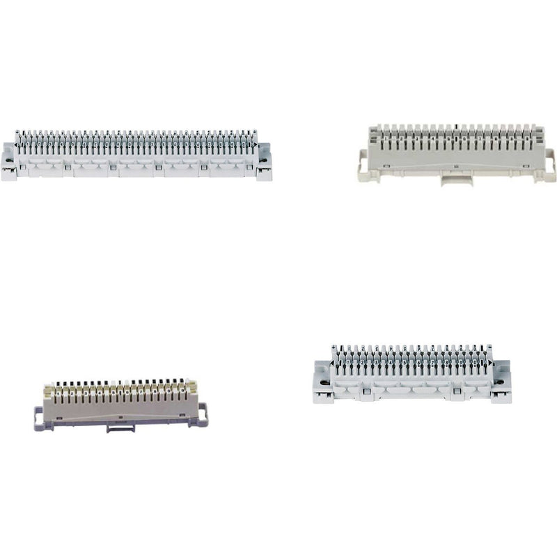Corning - Fernmeldeleiste LSA-Plus2 Trennleiste DE620045745 f.10DA mit Farbcode