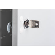 DIGITUS - Netzwerk-/Serverschrank Wandgehäuse Slim DN-19 WM-V6U-SL 6HE,RAL 7035
