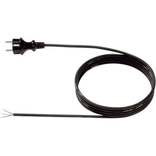 Bachmann - Netzanschlussleitung Schutzkontakt-Zuleitung 321.175 16A/250V,3m,sw