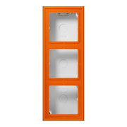Jung - Aufputzgehäuse für Unterputzgerät Aufputz-Kappe 3fach LC 583 A 224 orange (32080)