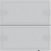 Gira - Bussystem-Tastsensor Tastsens.4 24 V 2f TS4 5052028 Anthrazit