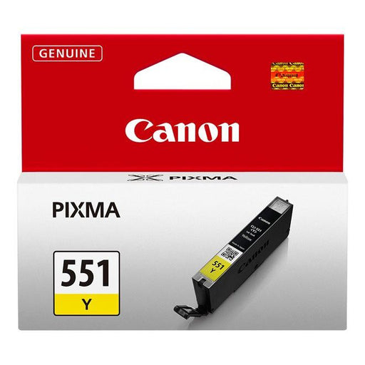 Canon - Verbrauchsmaterial für Telefax/Drucker/MFC Tintenpatrone CLI-551Y 7mlge gelb