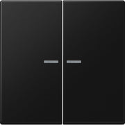 Jung - Abdeckung/Bedienelement für Installationsschalterprogramme Wippe LS 102 KO5 SWM f.Serientaster KO