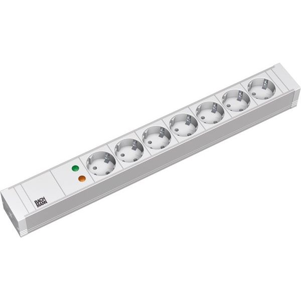 Bachmann - Power distribution unit (PDU) 19Zoll Steckdosenleiste 7f 333.604 PVC 7xSchutz.1xÜSS