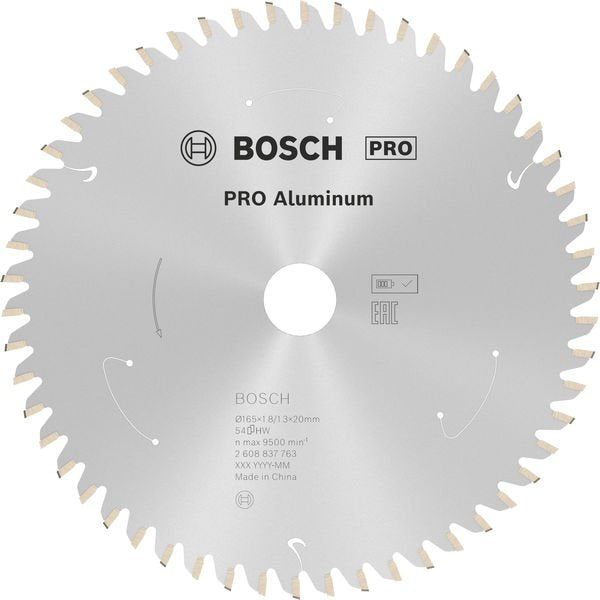 Bosch - Kreissägeblatt PRO Aluminium cordless 2608837763 Kreissägeblatt 165 x