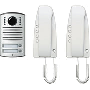 Legrand (BT) - Türsprech-Set Zweifam.-Set Audio 363221 analog alu/silber