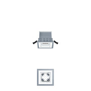 Zumtobel Group - Decken - /Wandleuchte LED - Decken - Einbauleuchte 2LIGHT - M #62908906 940