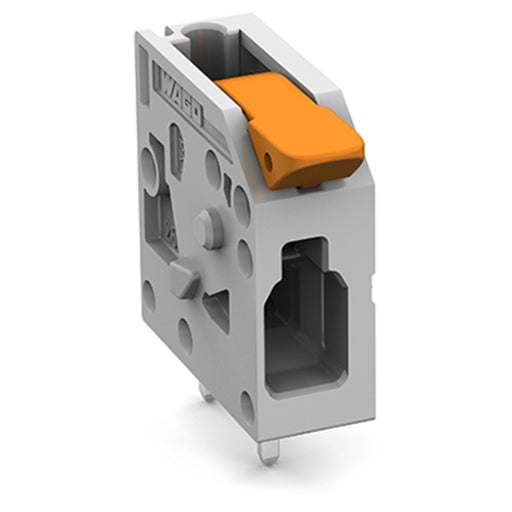 WAGO - Leiterplattenklemme Hebel 2604-1101 4mm²,grau − 300 Stück