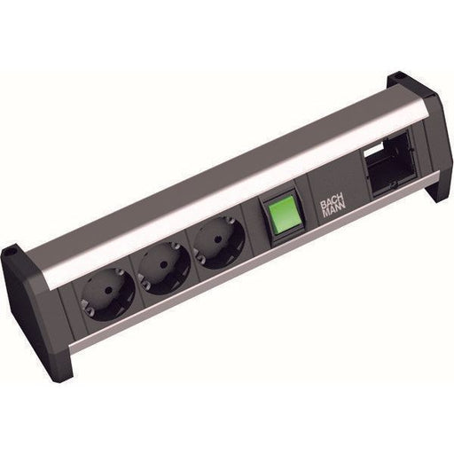 Bachmann - Mehrfachsteckdose Steckdosenleiste 3f. 902.017 3xSchutzk.GST18