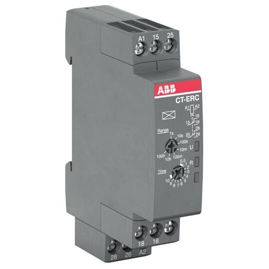 ABB Stotz S&J - Zeitrelais ansprechverzög. CT-ERC.22 2We,24-48VDC/24-240V