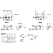 EFB-Elektronik - D-Sub-Steckverbinder D-Sub Buchse 29226.2 EDF 09A KGT2 7,2mm