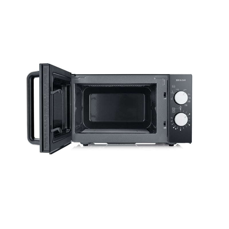 Severin - Mikrowellengerät Mikrowelle m.Grill MW 7762 sw 800/1000W