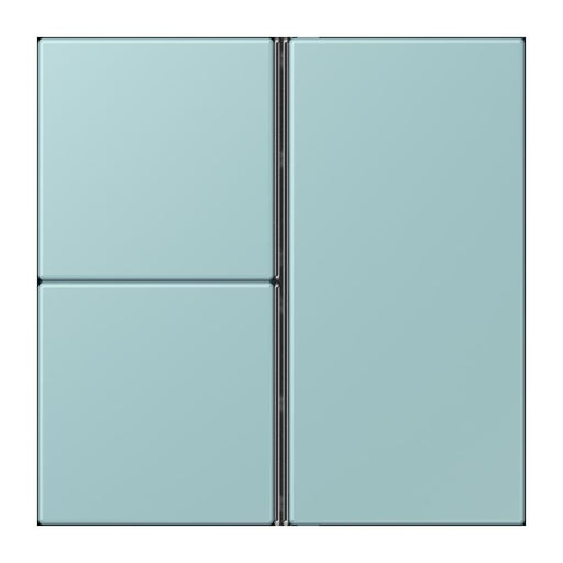 Jung - Abdeckung/Bedienelement für Installationsschalterprogramme Tastensatz 3fach LC 403 TSA 214 ceruleen clair