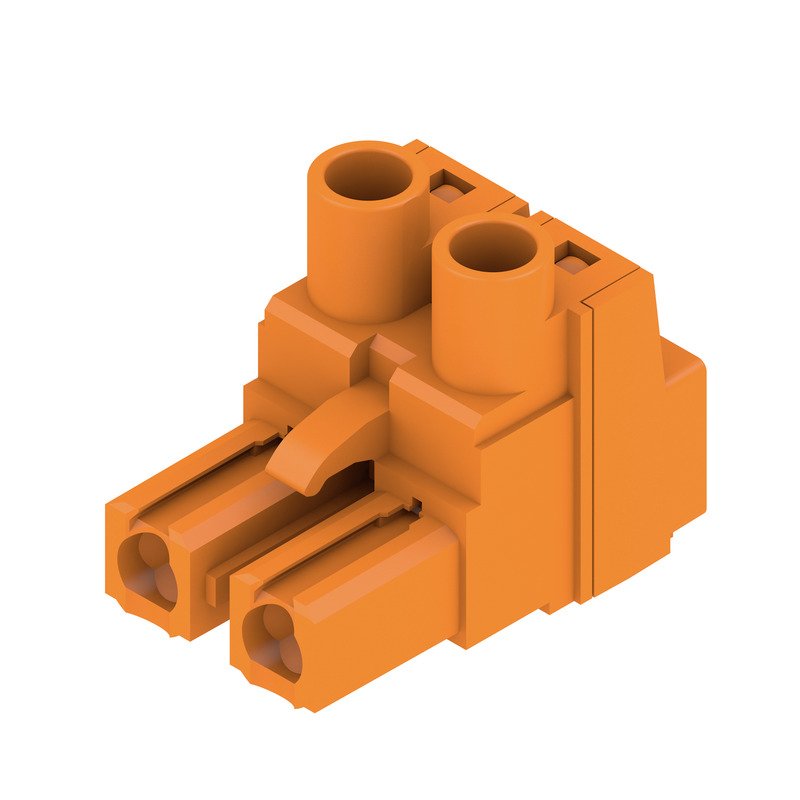 Weidmüller - Kabelsteckverbinder für Leiterplattensteckverbinder Verbinder 7.62mm BLZ 7.62H#1980480000 − 100 Stück