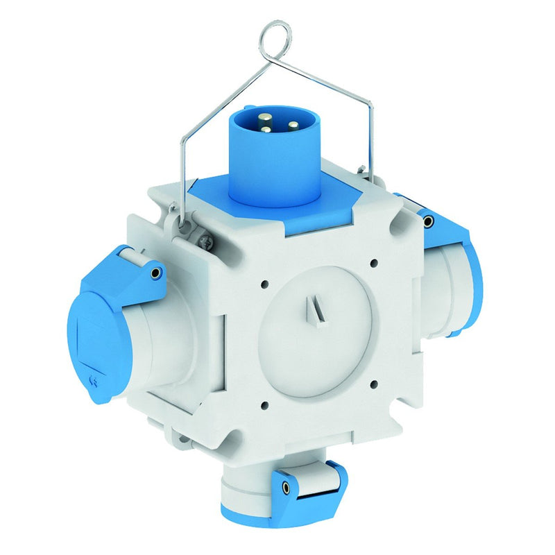 Bals Elektrotech - CEE-Steckdosen-Kombination (IEC 60309) Kreuzverteiler IP44 54566