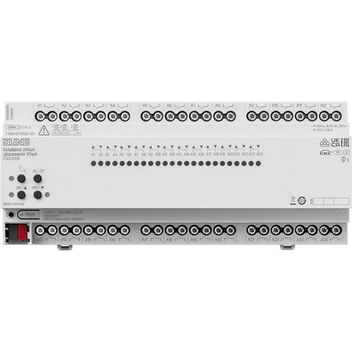 Jung - Bussystem-Jalousieaktor KNX-Jalousieaktor 23024 1S R 24-fach