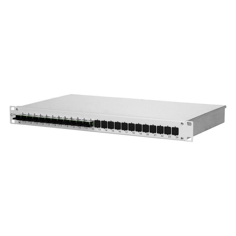 Metz Connect - Patchpanel LWL Patchfeld splice 1502595F12-E 12xE2000-Duplex APC