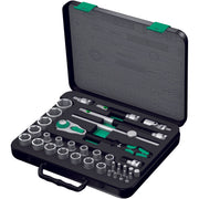 Wera - Steckschlüsselset Zyklop Speed-Knarrensatz 003645 1/2"-Antrieb, 37-tlg