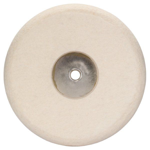 Bosch - Trenn-/Schleifscheibe Filzpolierscheibe mit 1608612002 Gewinde M 14, 180 mm