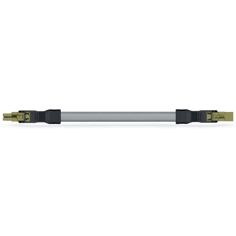 WAGO - Konfektionierte Leitung für steckbare Gebäudeinstallation konfekt.Verbindungsleitung 891-8992/006-105 Eca,Buchse Stecker