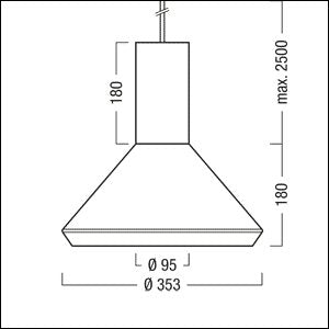 Zumtobel Group - Pendelleuchte LED-Pendelstrahler V2-P M2500 #62917488