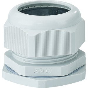 Hensel - Kabelverschraubung Anbau-Kabelstutzen ADG 63 IP 66, M 63 − 4 Stück