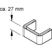Niedax - Schutzkappe/Abdeckung für Stiel/Profilschiene Schutzkappe SKU 6040
