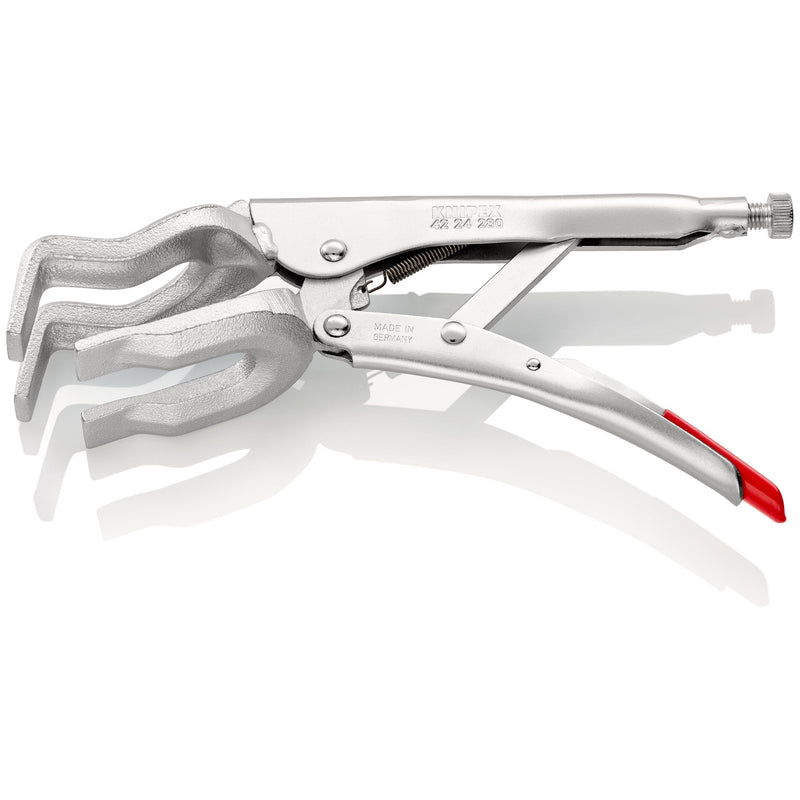 Knipex - Gripzange Schweiß-Gripzange 42 24 280 vernickelt, 280mm