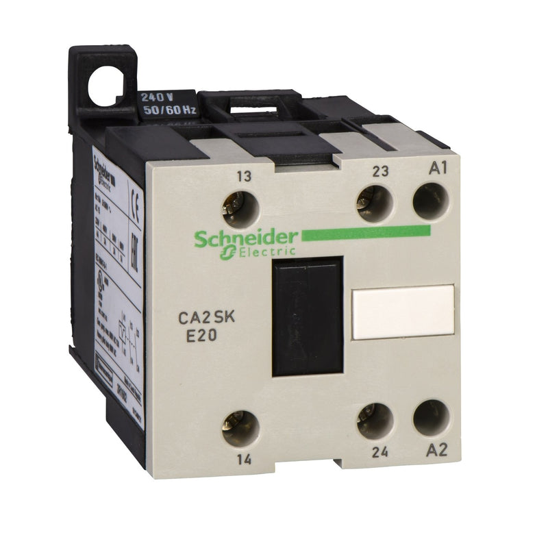 Schneider Electric - Hilfsschütz, Relais Hilfsschütz CA2SKE20B7 2S, 24V