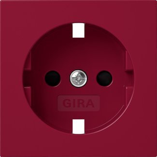 Gira - Zubehör/Ersatzteile für Installationsschalterprogramme Abd. SCHUKO-Steckd. SH 4984108 System 55 Rot