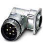 Phoenix Contact - Rundsteckverbinder, feldkonfektionierbar (Industriesteckverbinder) Gerätesteckverbinder SM-7EPWN8AA700 Vorderwand