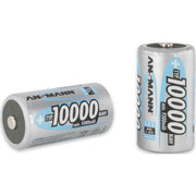 Ansmann - Akku Mono 5030641 sammelverp. NiMH D 10000mAh − 10 Stück