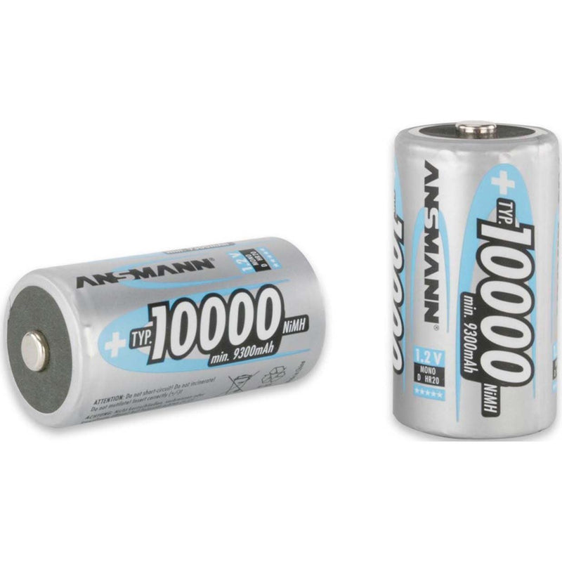 Ansmann - Akku Mono 5030641 sammelverp. NiMH D 10000mAh − 10 Stück