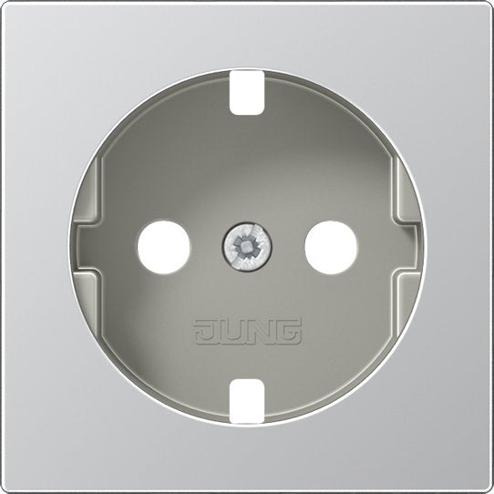 Jung - Abdeckung/Bedienelement für Installationsschalterprogramme Abdeckung A 1520 PL AL f.SCHUKO Steckdosen
