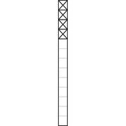 Siedle&Söhne - Kommunikations-Säule Kommunikations-Stele KS 613-4 AG anthrazitgrau