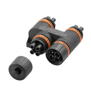 Weidmüller - Rundsteckverbinder, feldkonfektionierbar (Industriesteckverbinder) Steckverbinder RC D 4/4P − 60 Stück