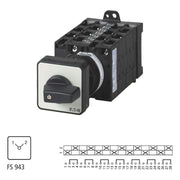 Eaton - Lastschalter Umschalter T3 32A T3-7-8371/Z Zwischenbau