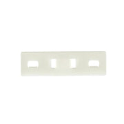 ABB Stotz S&J T&B - Befestigungssockel und -element für Kabelbinder Befestigungssockel TC1101 Kabelleisten − 100 Stück