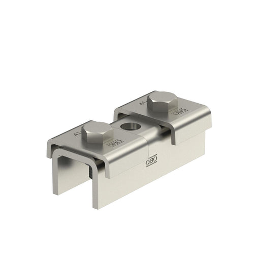 OBO Bettermann - Verbinder für Stiel/Profilschiene Schienenverbinder SVE 41 A4 MS41 Profilschienen − 10 Stück