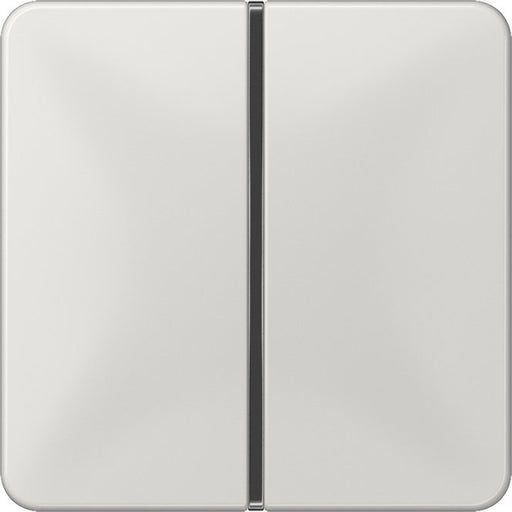 Jung - Abdeckung/Bedienelement für Installationsschalterprogramme Tastensatz 1-fach lgr CD 401 TSA LG komplett − 1 Stück